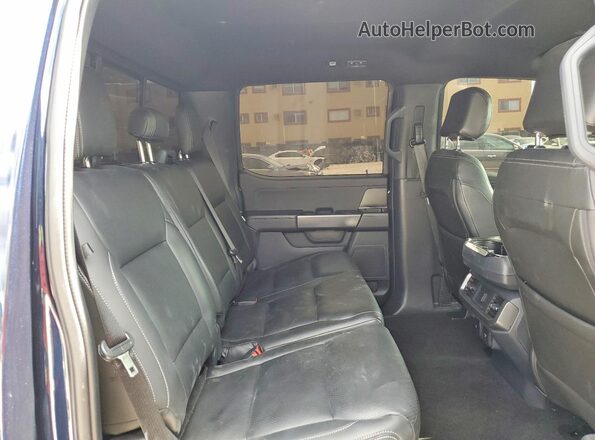 1FTFW3LD4RFA37006 2024 FORD F150 Blue Հետևի նստատեղերի տեսք