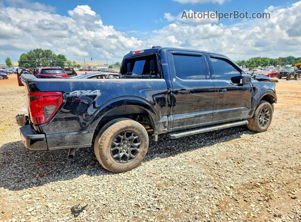 1FTFW3LD4RFB82045 2024 FORD F150 Black Задня права чверть