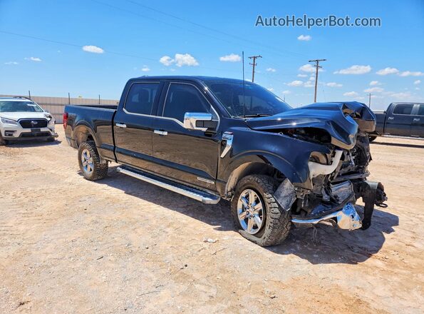 1FTFW3LD4SFB05102 2025 FORD F150 Black წინა მარჯვენა