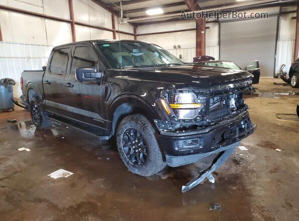 1FTFW3LD5SFA36727 2025 FORD F150 Black Rear seats view