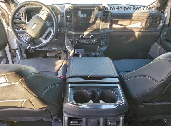 1FTFW3LD7RFA04615 2024 FORD F150 White Панорамний вид салону 360°