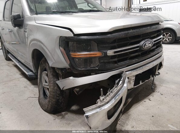 1FTFW3LD7RFA27179 2024 FORD F150 Silver Front view