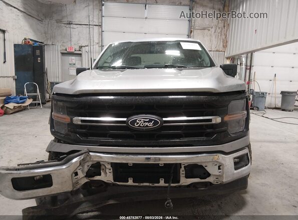 1FTFW3LD7RFA27179 2024 FORD F150 Silver Instrument cluster view