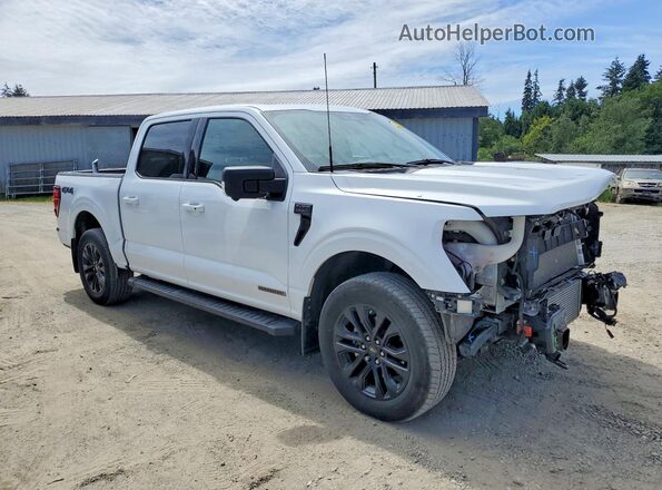 1FTFW3LD7RFB32823 2024 FORD F150 White Delantero derecho