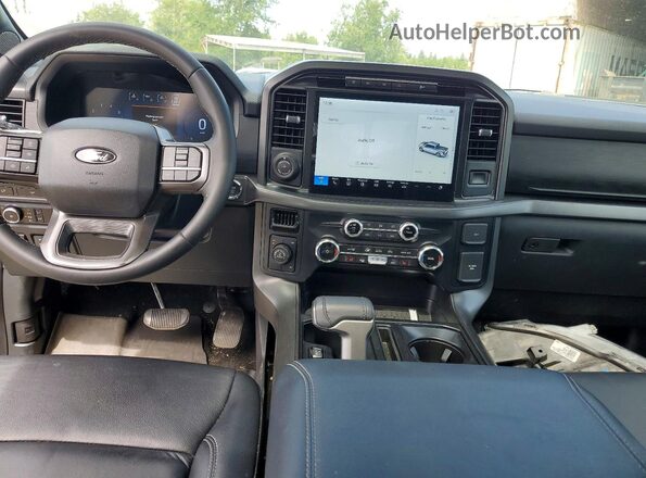 1FTFW3LD7RFB32823 2024 FORD F150 White Vista del salpicadero