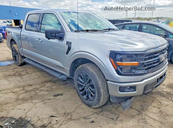 1FTFW3LD9SFB44722 2025 FORD F150 Silver Передня права чверть