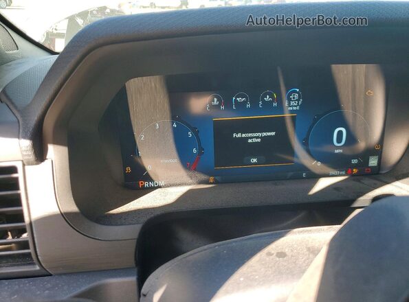 1FTFW3LD9TFA22735 2026 FORD F150 White Instrument cluster view