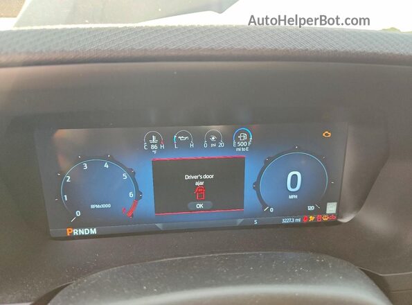1FTFW3LD9TFA46663 2026 FORD F150 Gray Instrument cluster view