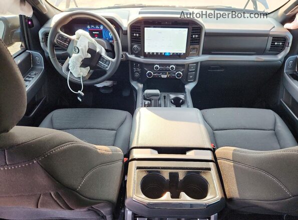 1FTFW3LD9TFA46663 2026 FORD F150 Gray Dashboard view