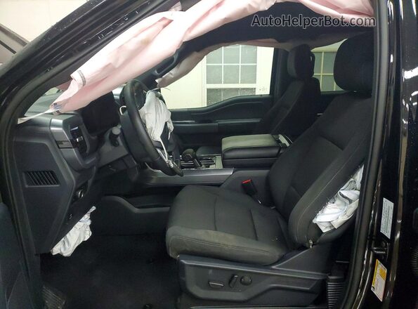 1FTFW3LDXSFA34391 2025 FORD F150 Black Vista interior delantera