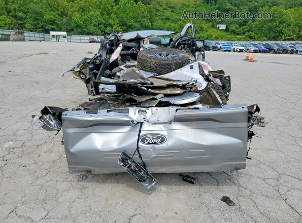 1FTFW4L84SFC54912 2025 FORD F150 Silver უკანა ხედი