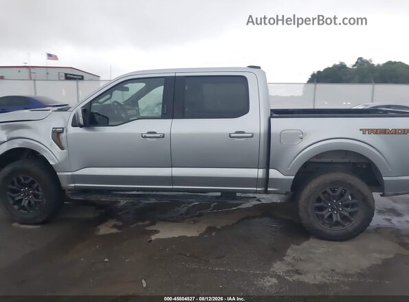 1FTFW4L87RFB37352 2024 FORD F150 Silver Սալոնի 360 աստիճան տեսք