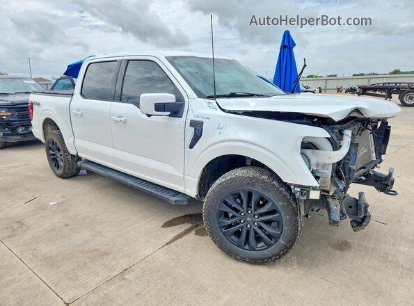 1FTFW5L50SFB43902 2025 FORD F150 White Передня права чверть