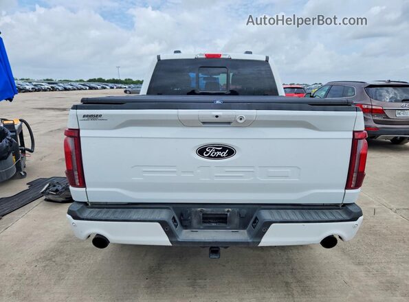 1FTFW5L50SFB43902 2025 FORD F150 White Вид ззаду