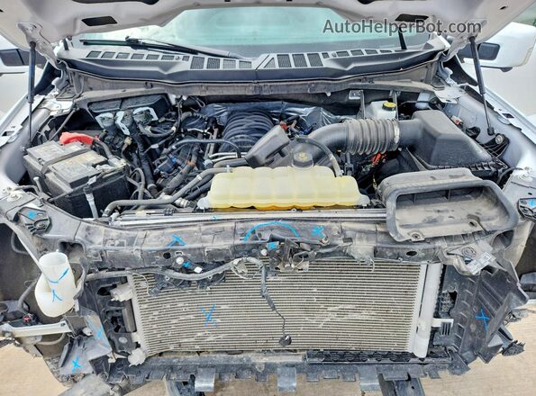 1FTFW5L50SFB43902 2025 FORD F150 White Вид задньої частини салону