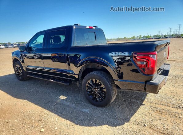 1FTFW5L52RFA99346 2024 FORD F150 Black Trasero izquierdo
