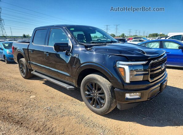 1FTFW5L52RFA99346 2024 FORD F150 Black Delantero derecho