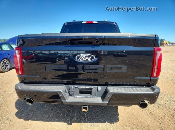 1FTFW5L52RFA99346 2024 FORD F150 Black Vista trasera