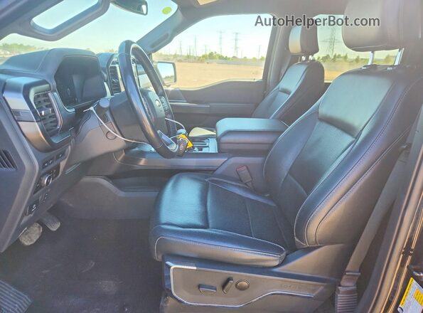 1FTFW5L52RFA99346 2024 FORD F150 Black Vista interior delantera