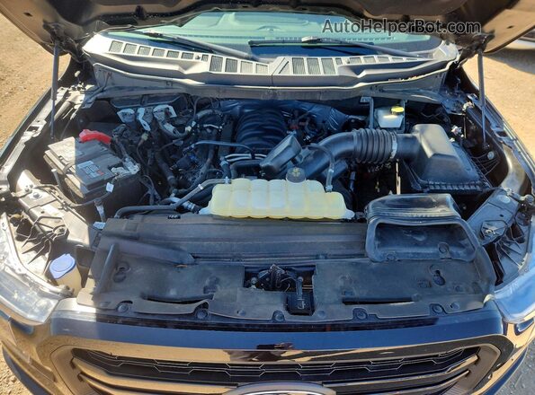 1FTFW5L52RFA99346 2024 FORD F150 Black Vista interior trasera