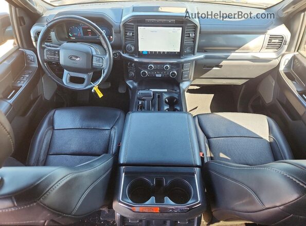 1FTFW5L52RFA99346 2024 FORD F150 Black Vista del salpicadero