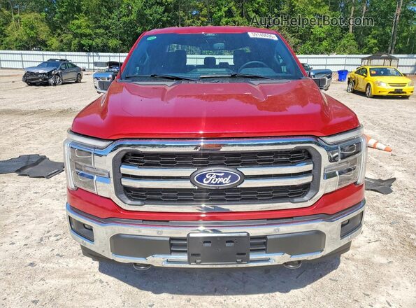 1FTFW5L52SFC71204 2025 FORD F150 Red Widok z przodu