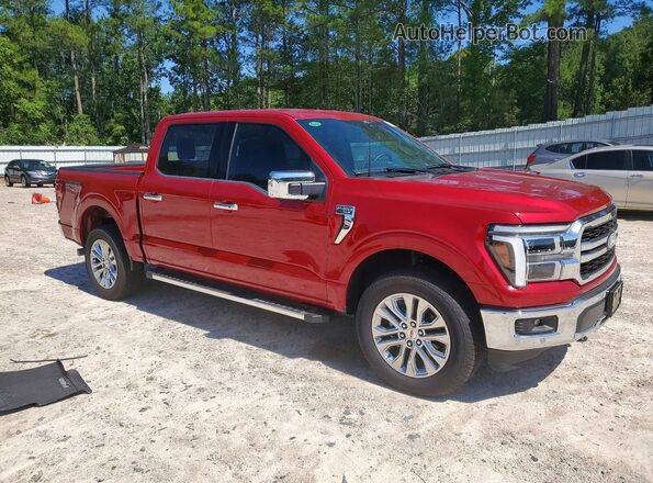 1FTFW5L52SFC71204 2025 FORD F150 Red Przód prawy