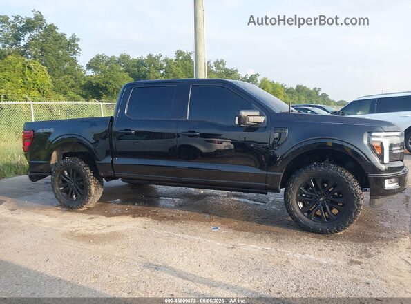 1FTFW5L54RFC10401 2024 FORD F150 Черный Вид задней части салона