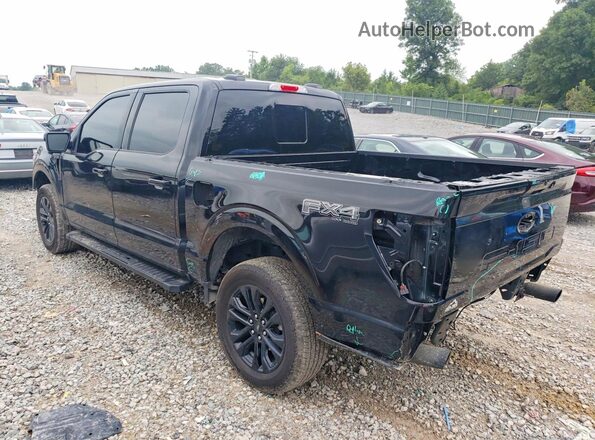 1FTFW5L58SKE92152 2025 FORD F150 Black Tył lewy