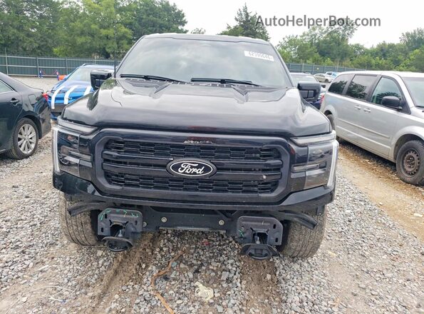 1FTFW5L58SKE92152 2025 FORD F150 Black Widok z przodu