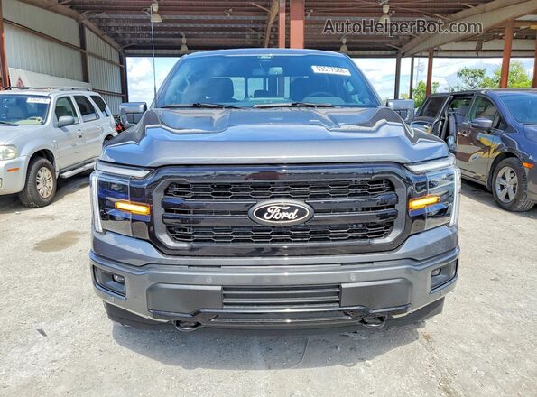 1FTFW5L5XSFC65134 2025 FORD F150 Gray Front view