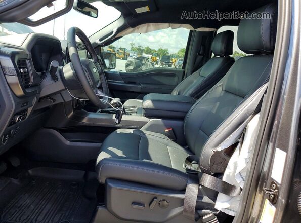 1FTFW5L5XSFC65134 2025 FORD F150 Gray Front interior view