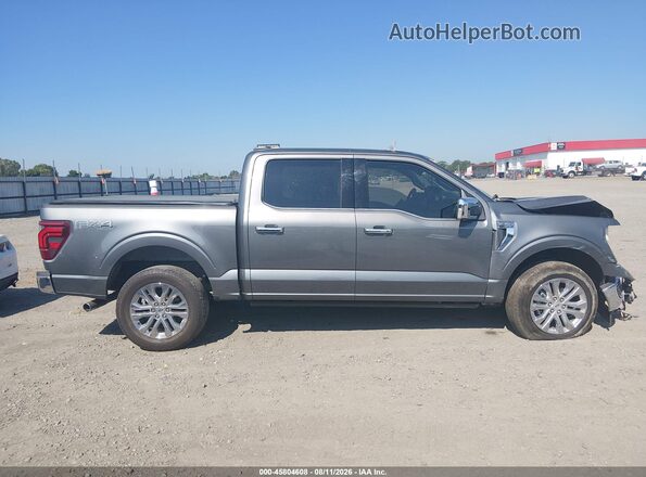 1FTFW5L80SFA85218 2025 FORD F150 Gray Rear interior view