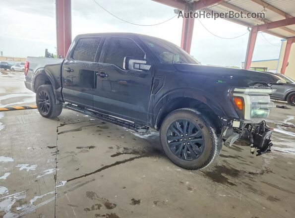 1FTFW5L84SFA27385 2025 FORD F150 Black Передня права чверть