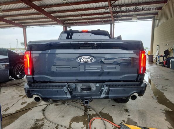 1FTFW5L84SFA27385 2025 FORD F150 Black Вид ззаду