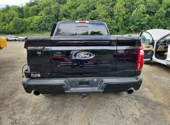1FTFW5L84SFB77240 2025 FORD F150 Black Rear view