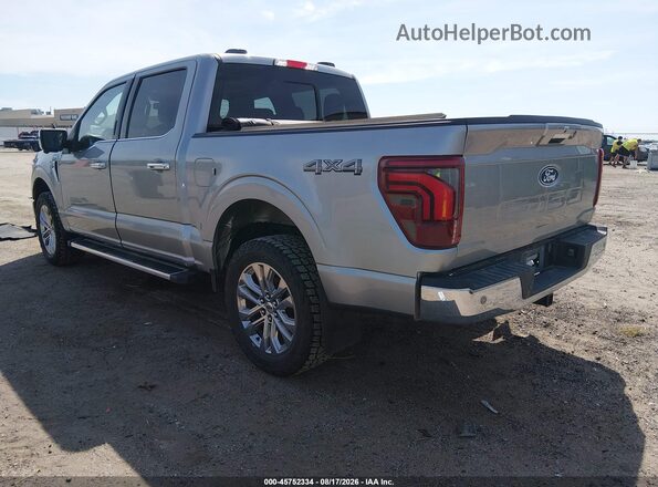 1FTFW5L87RKD96050 2024 FORD F150 Gray Trasero izquierdo