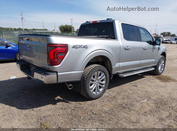 1FTFW5L87RKD96050 2024 FORD F150 Gray Trasero derecho