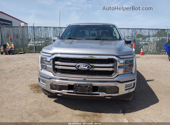 1FTFW5L87RKD96050 2024 FORD F150 Gray Vista del cuadro de instrumentos