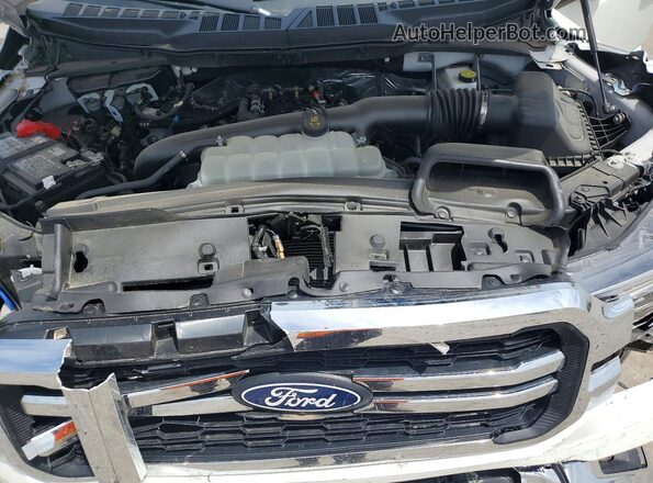 1FTFW5L87SFB40814 2025 FORD F150 White უკანა სალონის ხედი