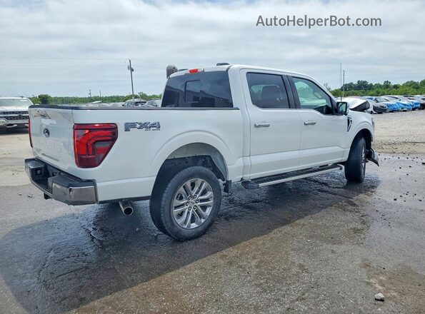 1FTFW5L87SFB40814 2025 FORD F150 White უკანა მარჯვენა