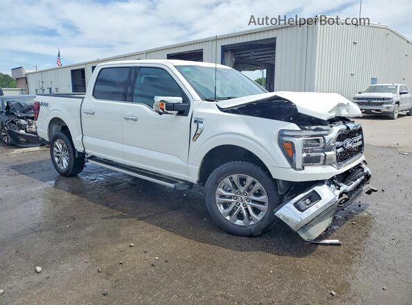 1FTFW5L87SFB40814 2025 FORD F150 White წინა მარჯვენა