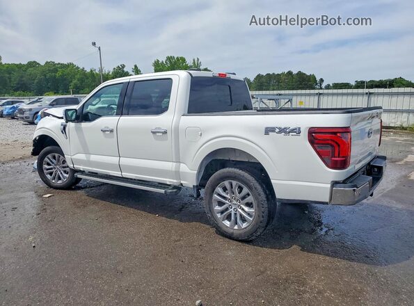 1FTFW5L87SFB40814 2025 FORD F150 White უკანა მარცხენა