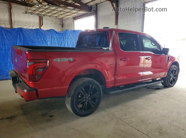 1FTFW5LD2SFA24563 2025 FORD F150 Red Задня права чверть