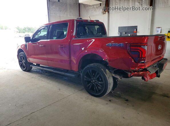 1FTFW5LD2SFA24563 2025 FORD F150 Red Задня ліва чверть
