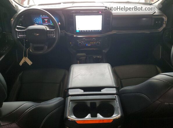 1FTFW5LD2SFA24563 2025 FORD F150 Red Вид панелі приладів