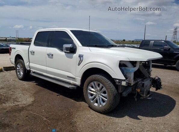 1FTFW5LD3RFC00403 2024 FORD F150 Белый Передняя правая четверть