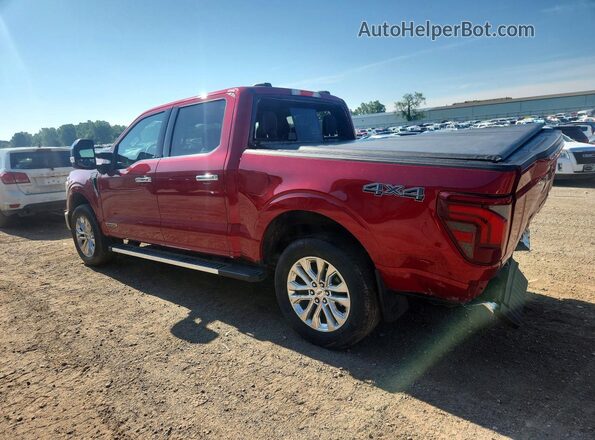1FTFW5LD4SFA71741 2025 FORD F150 Красный Задняя левая четверть