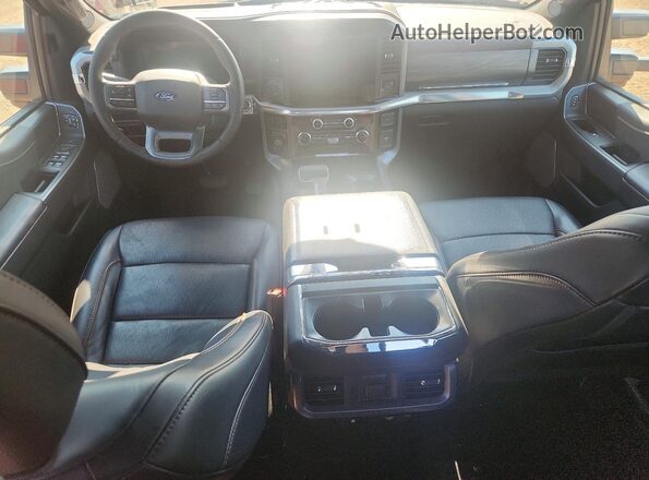 1FTFW5LD4SFA71741 2025 FORD F150 Красный Вид панели приборов