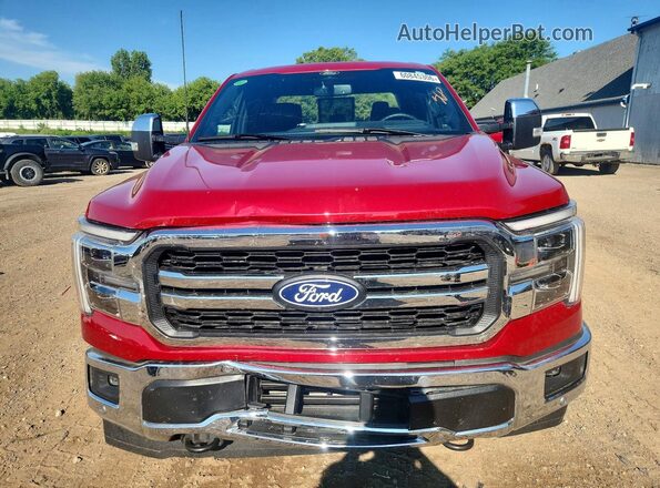 1FTFW5LD4SFA71741 2025 FORD F150 Красный Вид спереди